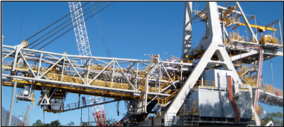 Heavy Load Weighing of 1250t Shiploader at Field Engineers