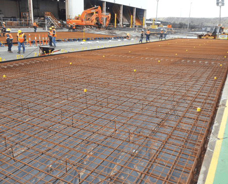 Heavy Duty Apron Slab Design at Field Engineers